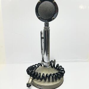 Vintage Astatic CB Base Station/ Lollipop Microphone w/T-UG8 Stand UNTESTED-USA